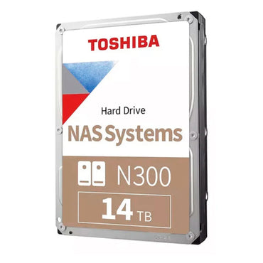 DISCO INTERNO HDD TOSHIBA N300 NAS 14TB