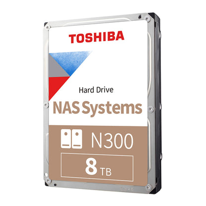 DISCO INTERNO HDD TOSHIBA N300 NAS 8TB