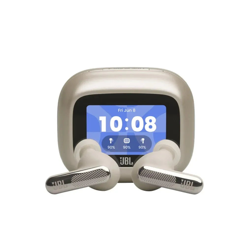 JBL Live Beam 4 Audífonos True Wireless Bluetooth 6.0 ANC 48 Horas Champagne