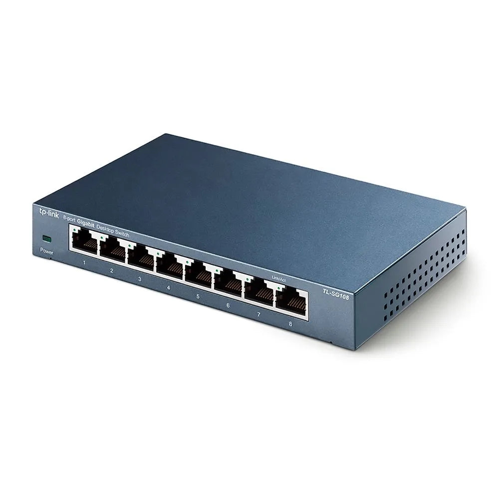 Switch Hikvision DS-3E1309P-EI/M 8 Puertos PoE+ Fast Ethernet Smart