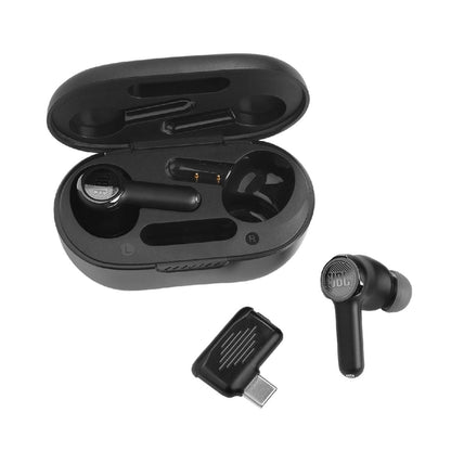 Auriculares Inalámbricos JBL Quantum TWS Bluetooth Gaming con Cancelación Activa de Ruido Negro