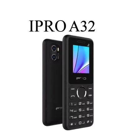 Celular IPRO A32 2G Dual SIM 1.77" Negro Básico