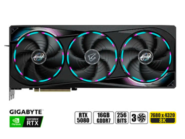 Tarjeta de Video GIGABYTE AORUS RTX 5080 MASTER 16G GDDR7 PCIe 5.0
