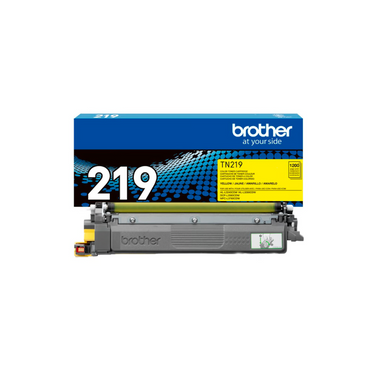 Tóner Brother TN-219Y Yellow Original 1,200 Páginas para HL-L3280CDW DCP-L3560CDW MFC-L3760CDW