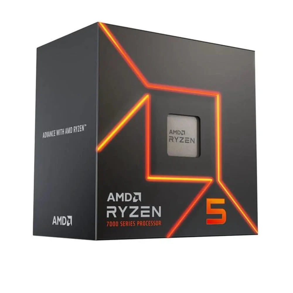 Procesador AMD Ryzen 5 7600 6 Núcleos 12 Hilos 5.1GHz AM5 con Gráficos y Cooler