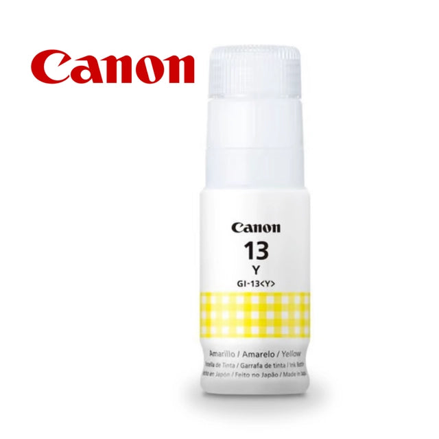 Tinta Canon GI-13Y Yellow Original 70ml para PIXMA G510 G610