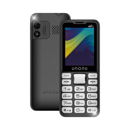 Celular UNONU LINK 4G Dual SIM 2.4" Negro Básico