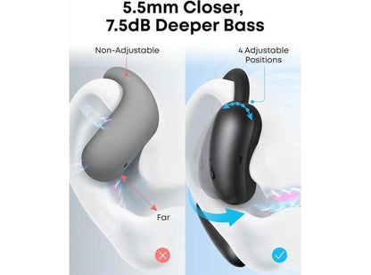 Auriculares Inalámbricos Soundcore AeroFit 2 Open-Ear Bluetooth 5.4 Negro