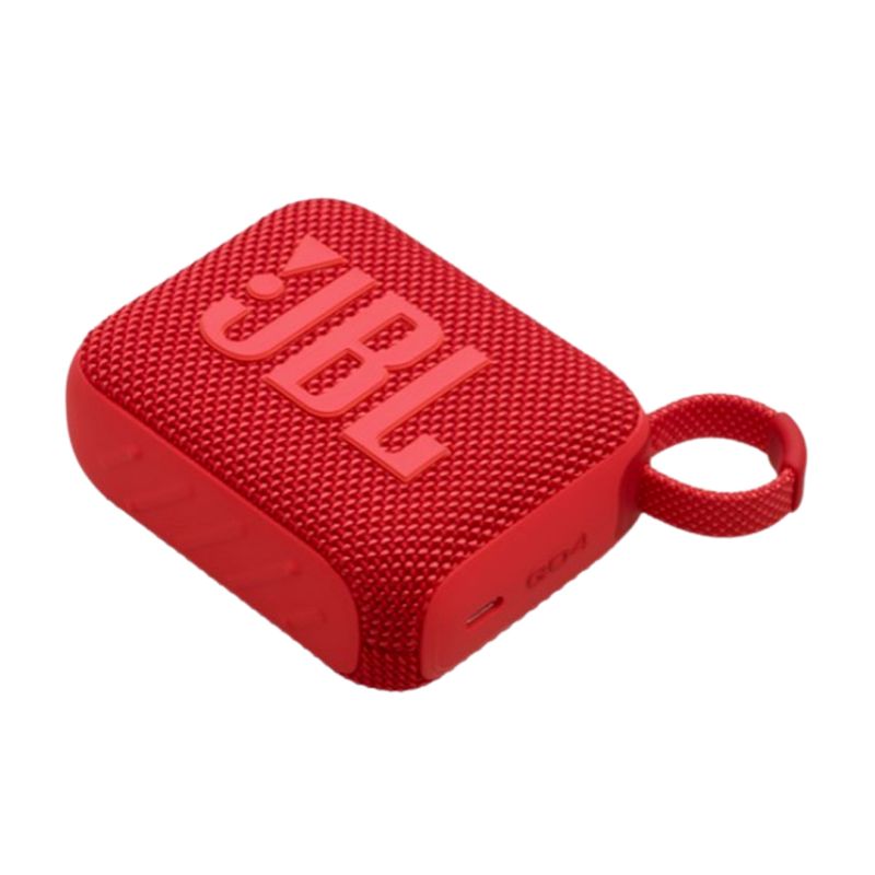 Parlante Portátil JBL Go 4 Bluetooth 5.3 4.2W IP67 Rojo