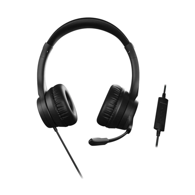 Headset Klip Xtreme KlearCom KCH-510 USB Estéreo con Micrófono y Controles