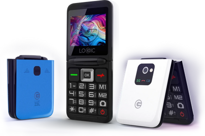 Celular LOGIC Z3L 4G Dual SIM 2.8" Negro Básico