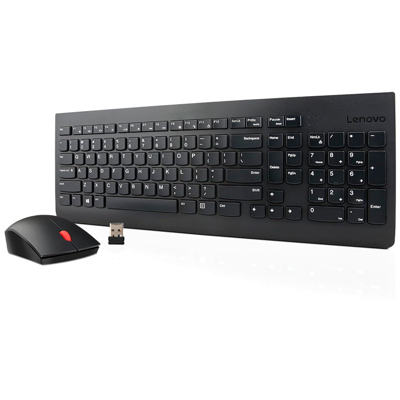 Kit Teclado y Mouse Lenovo 300 Inalámbrico USB Español 1200 DPI Negro