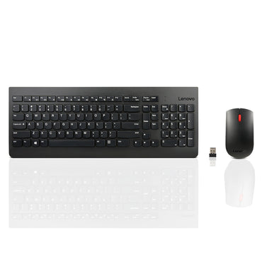 Kit Teclado y Mouse Lenovo 300 Inalámbrico USB Español 1200 DPI Negro