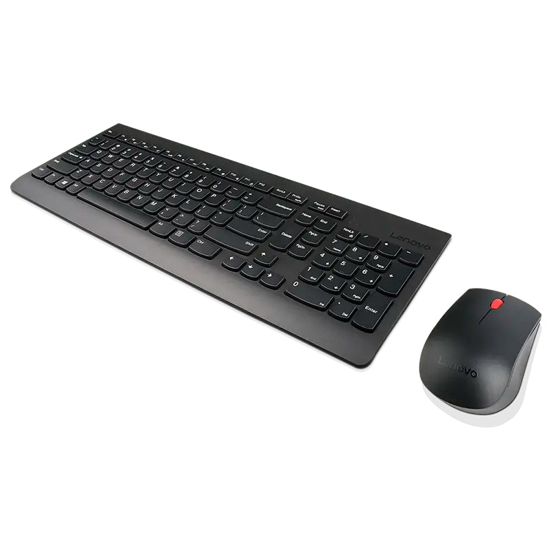 Kit Teclado y Mouse Lenovo 300 Inalámbrico USB Español 1200 DPI Negro