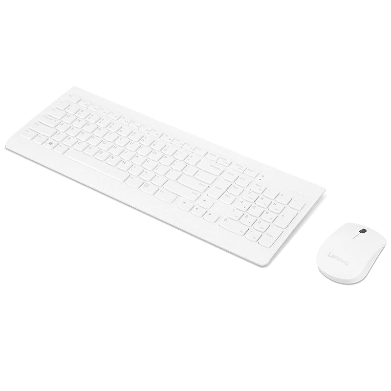 Kit Teclado y Mouse Lenovo 510 Inalámbrico 2.4GHz USB Blanco GX31F38002