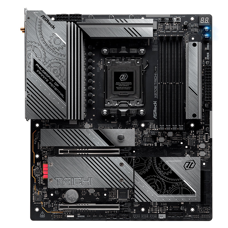 Motherboard ASRock X870E Taichi Lite AMD X870E AM5 DDR5 E-ATX WiFi 7 PCIe 5.0