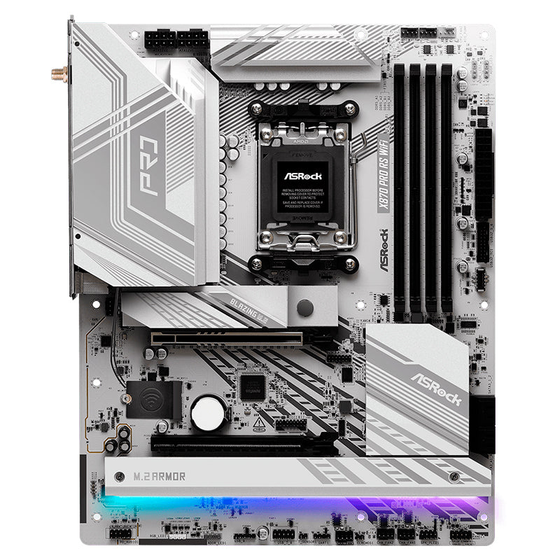 Motherboard ASRock X870 Pro RS WiFi AMD X870 AM5 DDR5 ATX WiFi 7 2.5GbE
