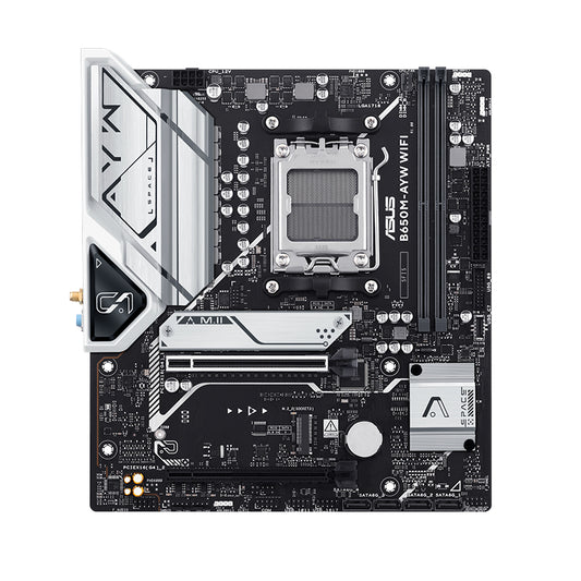 MOTHERBOARD ASUS B650M AYW WIFI AM5 MICRO ATX