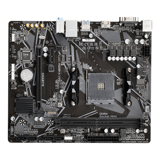 MOTHERBOARD GIGABYTE AMD AM4 A520M K V2