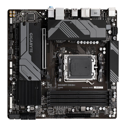 Motherboard Gigabyte B650M DS3H AMD B650 AM5 DDR5 mATX 2.5GbE HDMI DP