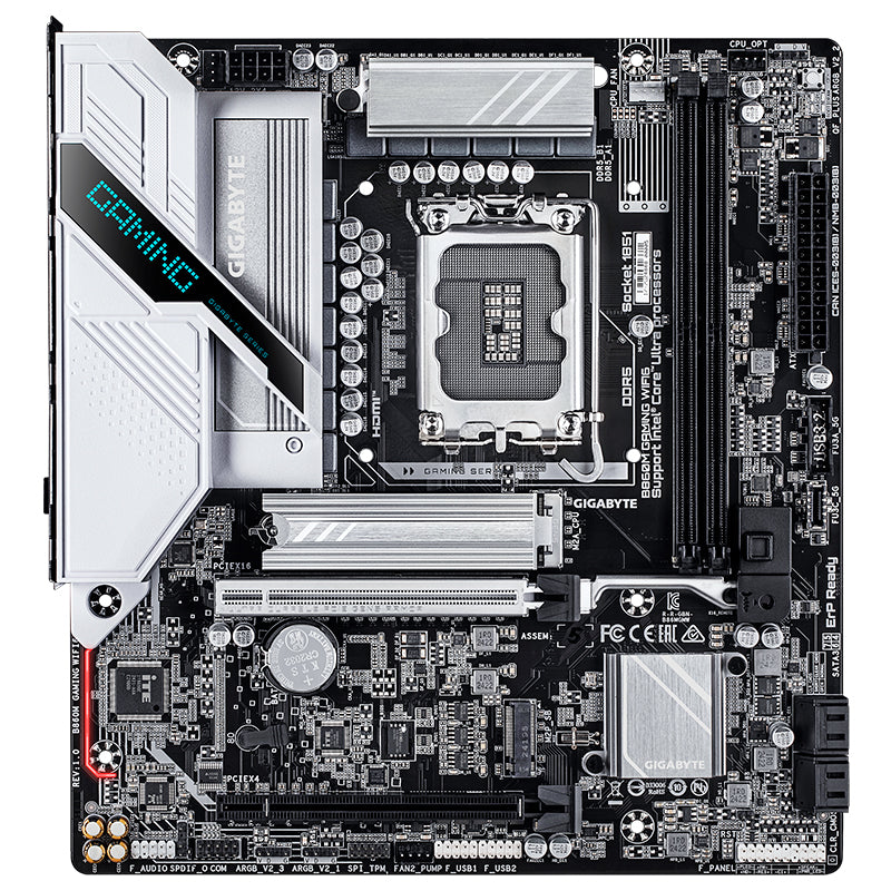 Motherboard Gigabyte B860M GAMING WIFI6 Intel B860 LGA1851 DDR5 mATX