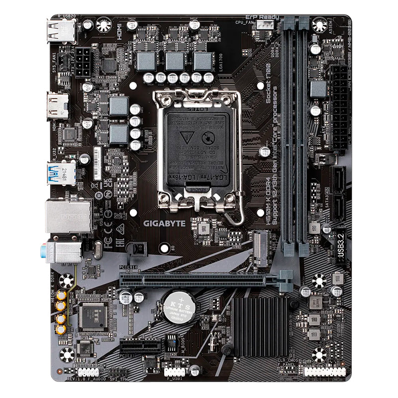 MOTHERBOARD GIGABYTE H610M K DDR4 LGA1700 MICRO ATX