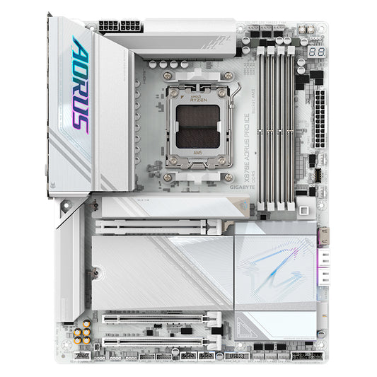 Motherboard Gigabyte X870E AORUS PRO ICE AMD X870E AM5 DDR5 ATX WiFi 7