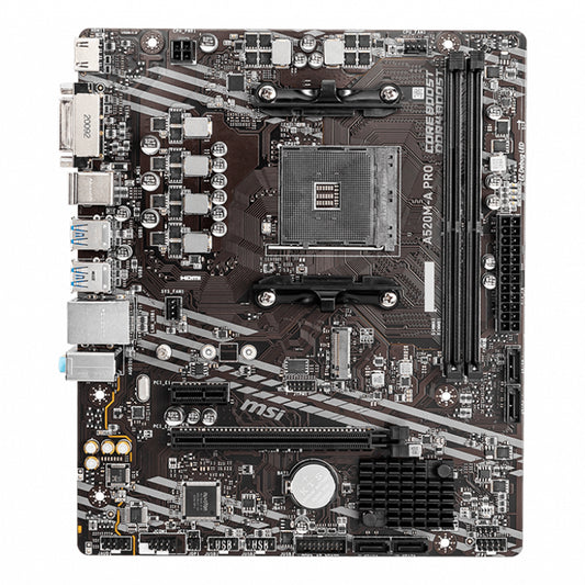 MOTHERBOARD MSI A520M-A PRO, CHIPSET AMD A520, SOCKET AMD AM4, MATX