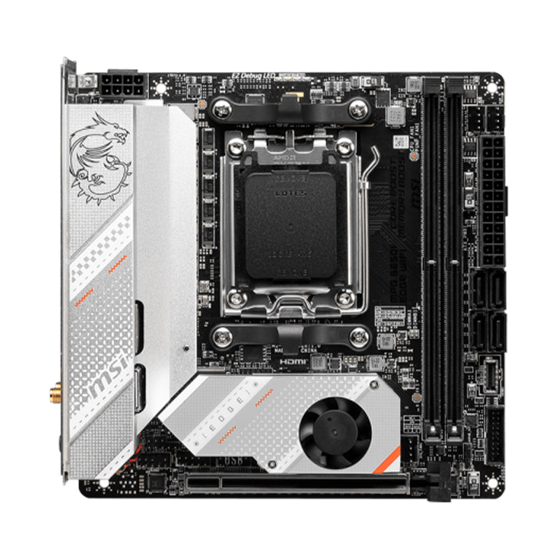 MOTHERBOARD MSI MPG B650I EDGE WIFI AM5 MINI ITX