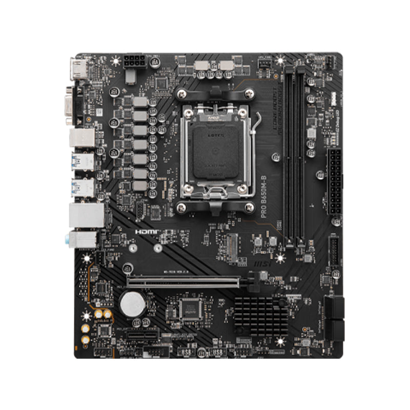 Motherboard MSI PRO B650M-B AMD B650 AM5 DDR5 mATX 2.5GbE HDMI VGA
