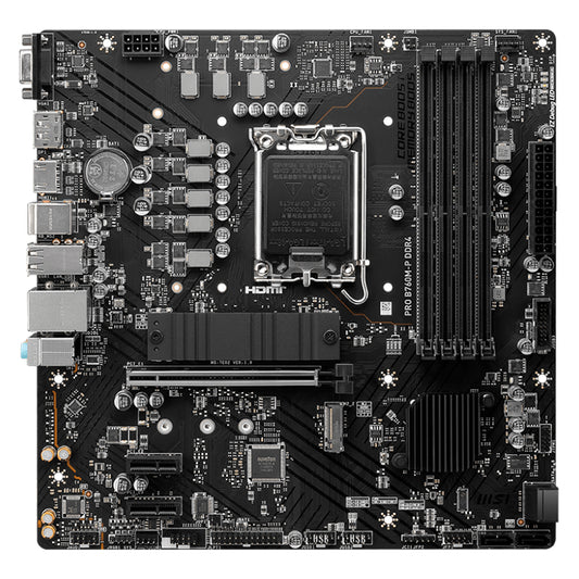 Motherboard MSI PRO B760M-P DDR4 Intel B760 LGA1700 mATX HDMI DP VGA