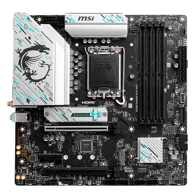 MOTHERBOARD MSI B760M GAMING PLUS WIFI LGA1700 MICRO ATX
