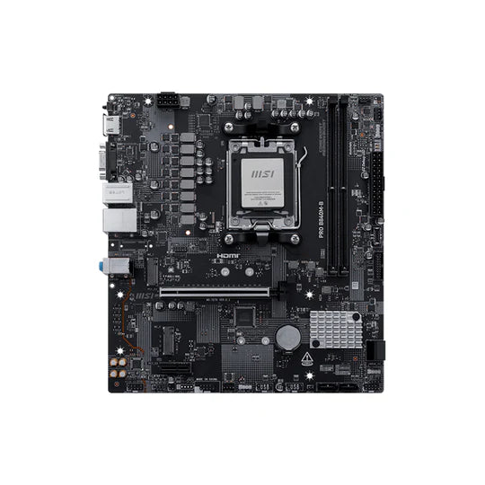 Motherboard MSI PRO B840M-P WIFI6E AMD B840 AM5 DDR5 mATX WiFi 6E 2.5GbE