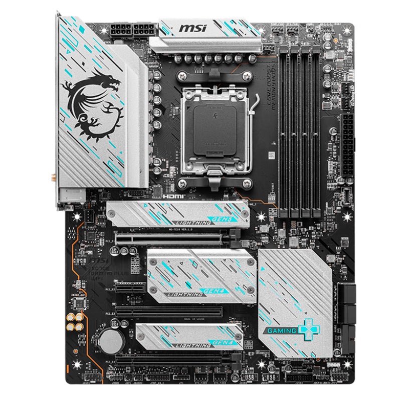 MOTHERBOARD MSI X670E GAMING PLUS WIFI AM5 ATX