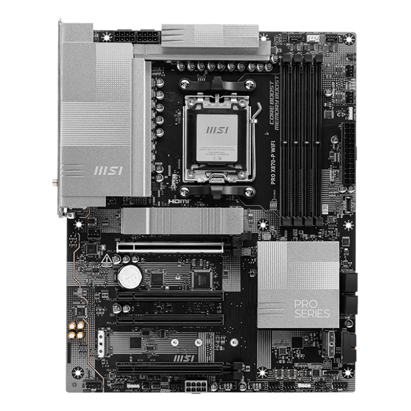 Motherboard MSI PRO X870-P WIFI AMD X870 AM5 DDR5 ATX WiFi 7 USB4 5GbE