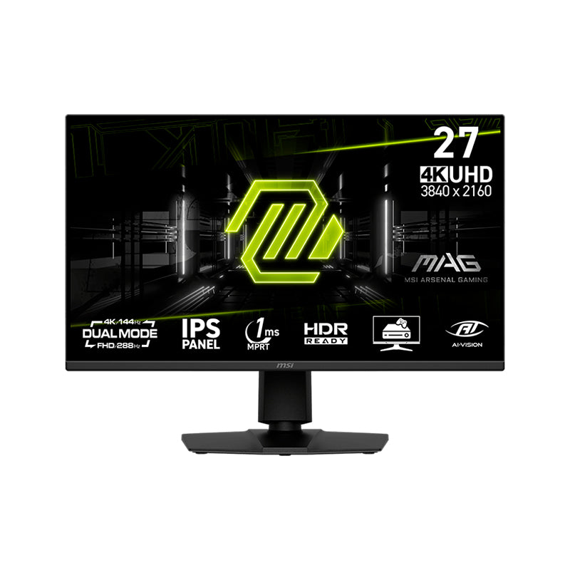 MONITOR MSI MAG 275UPD E14 GAMING 27" IPS 4K FHD DUAL MODE 1MS