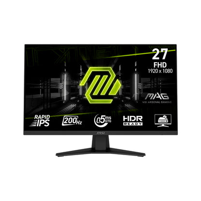 MONITOR MSI MAG 274F GAMING 27" FHD RAPID IPS 200HZ 0.5MS HDMI