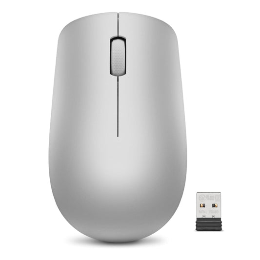 Mouse Lenovo 530 Inalámbrico 2.4GHz USB Nano 1200 DPI Platinum Grey