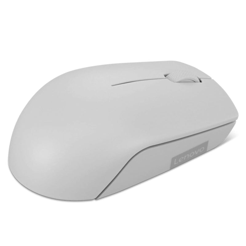 Mouse Lenovo 300 Compacto Inalámbrico USB Nano Gris Ártico 3 Botones
