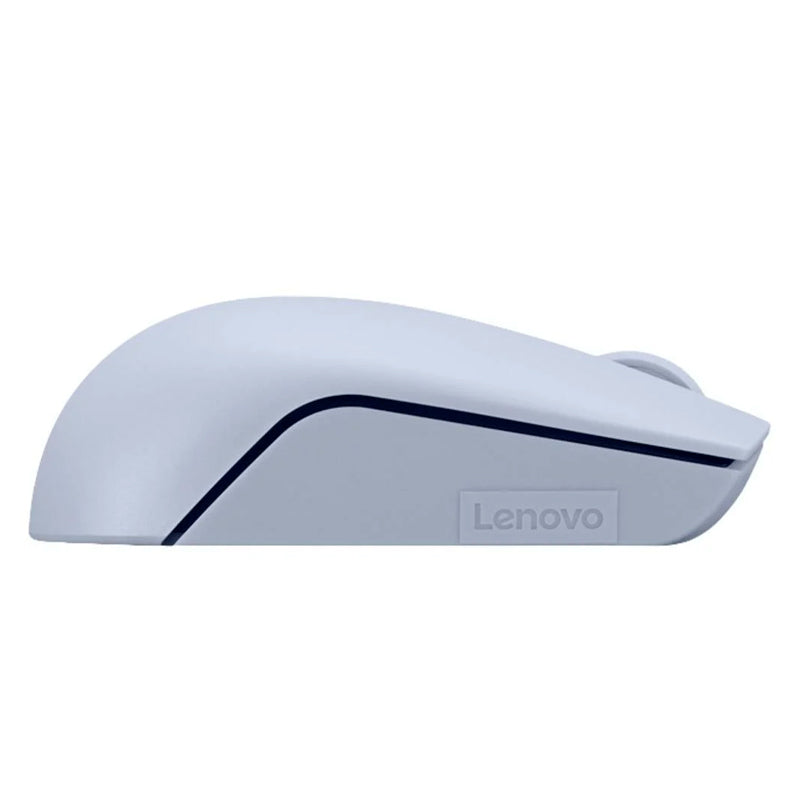 Mouse Lenovo 300 Compacto Inalámbrico 1000 DPI USB Nano Azul Escarcha