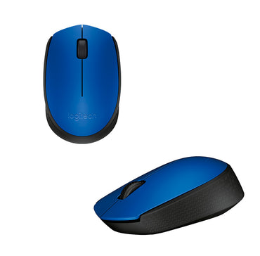 Mouse Inalámbrico Logitech M170 1000 DPI 2.4GHz USB Ambidiestro Azul