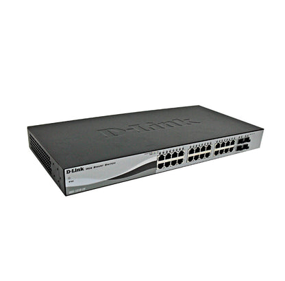 Switch Web Smart D-Link DGS-1210-28 24 Puertos Gigabit + 4 SFP Administrable Capa 2