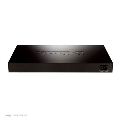Switch D-Link DGS-1210-28P Administrable Capa 2 PoE 24 Puertos Gigabit 4 SFP