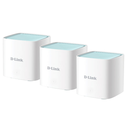 Router D-Link M15-3 WiFi 6 AX1500 Mesh Triple Pack Gigabit Alto Rendimiento