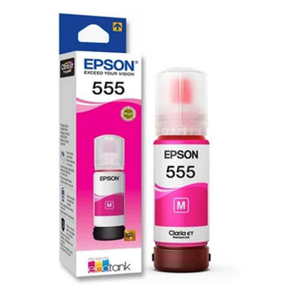 Botella de Tinta Epson T555320-AL Magenta Original para Impresoras EcoTank