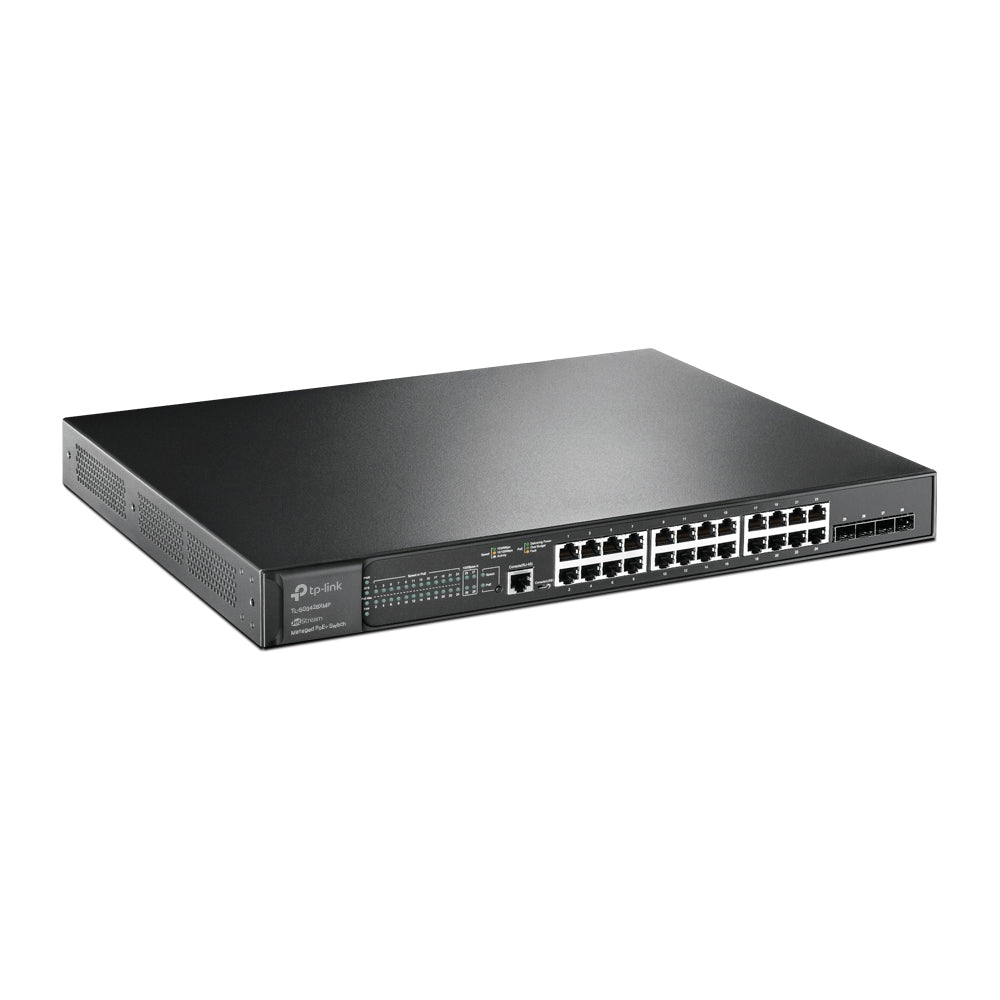 TP-Link JetStream TL-SG3428XMP Switch PoE+ 24 Puertos Gigabit + 4 SFP+ 10G 384W