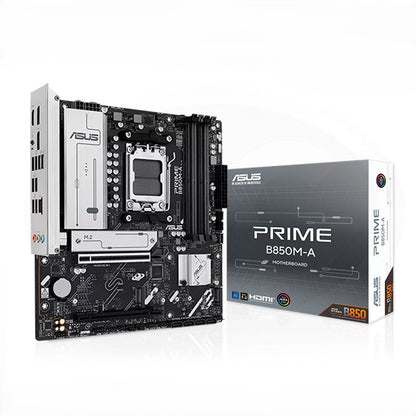 Placa Madre ASUS PRIME B850M-A AM5 DDR5 AMD B850 PCIe 5.0 2.5GbE Micro ATX