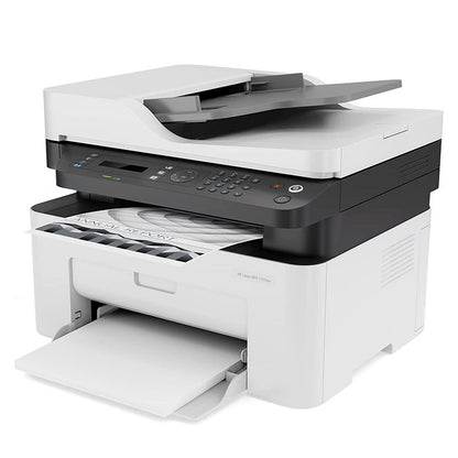 Impresora Multifuncional HP Laser MFP 137fnw Monocromática Wi-Fi Ethernet USB