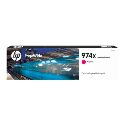 Cartucho de Tinta HP 974X Magenta Original L0S02AL Alto Rendimiento