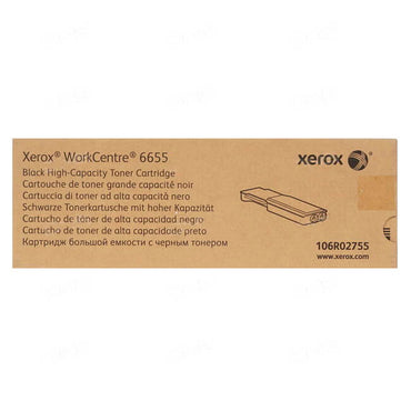 Tóner Xerox 106R02755 Negro Original 12000 Páginas para WorkCentre 6655